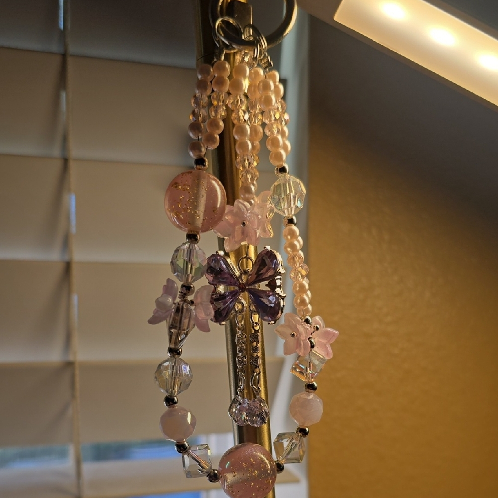 Pink Phone Charm